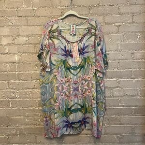 Johnny Was Floral Print Dress BNWT - Size 1X
